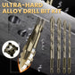 ⏳Time-Limited Special⏰4-Flute Eccentric Drill Bit Kit – Titanium-coated & multi-material ✨