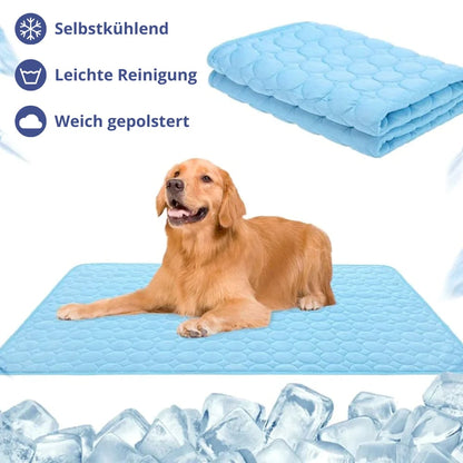 🔥Exclusive 50% OFF | Self-Cooling Dog Mat | BPA-Free Breathable Pet Cooling Pad | Waterproof & Machine Washable Summer Bed for Indoor & Outdoor Use