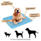 🔥Exclusive 50% OFF | Self-Cooling Dog Mat | BPA-Free Breathable Pet Cooling Pad | Waterproof & Machine Washable Summer Bed for Indoor & Outdoor Use