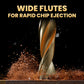 ⏳Time-Limited Special⏰4-Flute Eccentric Drill Bit Kit – Titanium-coated & multi-material ✨