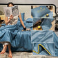 🔥 Summer Simple Ice Silk Quilt🎁Summer Ice Silk Cooling Quilt | Lightweight Breathable Bedding with 3D Structure | Machine Washable Summer Comforter