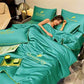 🔥 Summer Simple Ice Silk Quilt🎁Summer Ice Silk Cooling Quilt | Lightweight Breathable Bedding with 3D Structure | Machine Washable Summer Comforter