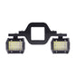 Tow Hitch-Mounted Reverse Light Bracket
