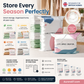 ⏳Buy 2 Get 2 Free – Limited Time Offer🏆🧳No‑Pump Vacuum Storage Bags – Press & seal, no pump needed. Saves 80% space, keeps clothes dry & dust‑free. Perfect for bulky bedding & off‑season gear. 🛏️🗄️