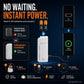 🔋 Emergency Phone Charger | AA Battery Powered Portable Power Bank | No Charging Needed | Built-In LED Flashlight for Travel, Camping & Emergencies 🔦