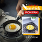 🍳🥞 50% OFF! 3.9" Mini Cast Iron Skillet – Healthy Nonstick, Uniform Heat & Durable One-Piece Casting – Perfect for Small Kitchens & Single Meals ✨