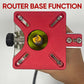 🎁2026 New Arrivals 50% OFF💥3-in-1 Router Milling Groove Bracket – Adjustable, Inch/cm Scales, Modular Design 🛠️