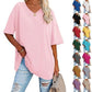 🌷2026 Limited Sale 50% Off🌷Ladies V-Neck T-Shirt🚀Buy 2 Free shipping🚀