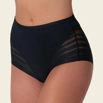 Breathable Seamless Striped Panties | Lightweight Invisible Underwear | Smooth & Comfortable Women's Briefs