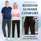 ⏳LAST DAY SALE 60% OFF!!🔥Unisex Ultra Soft Stretch Perfect Drape Casual Pants