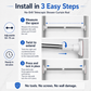 🧺 Save 50%! 🪜 Telescopic Clothing Rod – Extendable & space-saving ✨