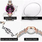 Women's Luxury Shiny Waterproof Stainless Steel Watch
