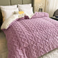 🛏️ Thickened Super Soft Warm Plush Winter Quilt – Cozy & Comfortable ✨