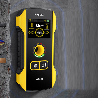 🛠️ LIMITED-TIME 50% OFF! ✨6-in-1 Wall Scanner & Stud Finder | Type-C Rechargeable Wood/Metal Detector with LCD Display for DIY Home Improvement