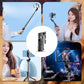 📸P15Mini 3-in-1 Selfie Stick with Tripod & Stabilisation | Lightweight Aluminium Camera Gimbal with Smart Counter for Vlogging