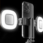 📸P15Mini 3-in-1 Selfie Stick with Tripod & Stabilisation | Lightweight Aluminium Camera Gimbal with Smart Counter for Vlogging