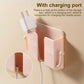 ✨Buy 1 Get 1 Free⏰Multi-Functional Desk Organiser & Phone Charging Station | Compact ABS Storage Box with Side Hooks for Remotes, Cables & Keys
