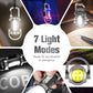 💡USB-C Rechargeable Keychain Flashlight | 500 Lumens EDC Mini Light, IPX6 Waterproof⚡⚡