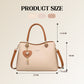 👜 LIMITED-TIME 50% OFF! ✨Elegant Heart Charm Tote Bag | Soft Faux Leather Crossbody with Adjustable Strap | Spacious Women's Shoulder Handbag💖
