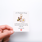 Sales 50% OFF🎄Cute Insect & Daisy Keychain with Blessing Card | Enamel Butterfly Bee Ladybug Keyring | Heartfelt Gift for Women & Girls