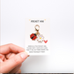 Sales 50% OFF🎄Cute Insect & Daisy Keychain with Blessing Card | Enamel Butterfly Bee Ladybug Keyring | Heartfelt Gift for Women & Girls