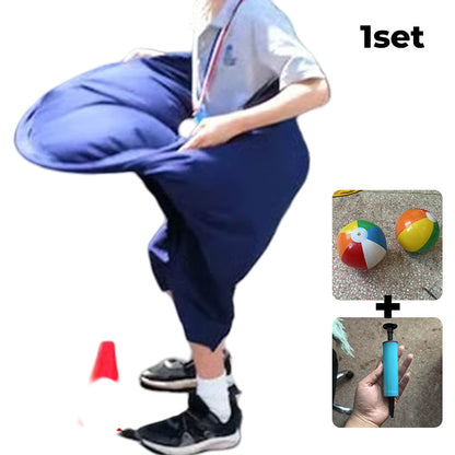👵😂 Granny Pants Toss Lawn Game – 50% OFF! Retro inflatable ball game, easy to learn, complete kit with pump – hilarious outdoor fun for all ages. 🎯