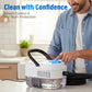 Limited-time 50% off⏰1500W Handheld Steam Cleaner | High-Temperature Multi-Surface Sanitiser with LCD Display for Kitchen, Bathroom & Upholstery✨