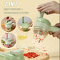 📢📢 50% OFF🔪4 In 1 Handheld Electric Vegetable Cutter Set