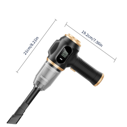 🚗🛡️ LIMITED-TIME 50% OFF! | Cordless Car Vacuum Cleaner | 12000Pa Brushless Motor & 4-in-1 Handheld Vacuum | Type-C Fast Charging Portable Auto Detailing Kit