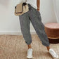 👖 LIMITED-TIME 50% OFF! 💥 Striped Linen Cotton Trousers for Women – Elastic Waist, Wide Leg, Breathable ✨