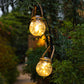 🔥Last Day Sale 60% OFF⏰☀️Solar Crackle Glass Jar Light💡