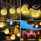 🔥Last Day Sale 60% OFF⏰☀️Solar Crackle Glass Jar Light💡
