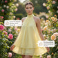 👗 50% OFF! Women's Flowy Halter Drop-Waist Mini Dress | Elegant Backless | Tiered Layered Fabric | Relaxed Flattering Fit | 5 Colors S-2XL 🌸✨