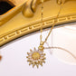 🌻 50% OFF NOW! ⏰ Sunflower Pendant Necklace for Women – Delicate gold-tone design & lightweight – Symbol of joy, perfect for daily wear or gifting ✨💛