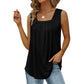 🎁New Arrival 50% OFF💥Women's Square Neck Sleeveless Vest T-Shirt