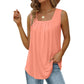 🎁New Arrival 50% OFF💥Women's Square Neck Sleeveless Vest T-Shirt