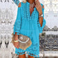 🌸👗Women's Loose Cotton Linen Embroidered Dress