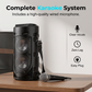 🥳2026 HOT SALE🥳Exclusive 50% OFF | Portable Bluetooth Party Speaker with RGB Lights | 16W Loud Outdoor PA System with Wired Mic | Wireless Karaoke Machine for Beach & Events