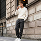 Men's Plus Size Plaid Drawstring Trousers
