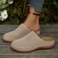 📢📢50% OFF !! ⏰ Women's Perforated Slip-On Platform Mules