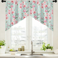 🌿 Botanical Print Rod Pocket Window Curtains 🌸