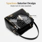 👜 50% OFF! ✨ Glossy Crocodile Pattern Women's Handbag – Structured, Gold Hardware, Spacious & Chic 💼