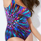 🏖️Summer Hot Sale - ONLY ￡15!!⚡50K+ SOLD!🩱🌊Fashion Printed One-Piece Swimsuit | Soft Stretch Fabric & Ruching Detail for an Instant Slimming Look