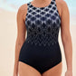 🏖️Summer Hot Sale - ONLY ￡15!!⚡50K+ SOLD!🩱🌊Fashion Printed One-Piece Swimsuit | Soft Stretch Fabric & Ruching Detail for an Instant Slimming Look