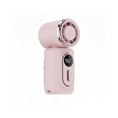 🏖️Exclusive 50% OFF | Portable Clip-On Cooling Fan | Hands-Free Personal Neck Fan with LED Battery Display & Adjustable Airflow | High-Velocity Mini Fan for Travel & Outdoors