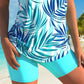 🏖️ LIMITED-TIME 50% OFF! ✨ Women's Criss-Cross Tankini Set | Sporty Boy Short Swimwear Two-Piece with Quick-Dry Fabric & Inclusive Sizes