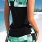 🏖️ LIMITED-TIME 50% OFF! ✨ Women's Criss-Cross Tankini Set | Sporty Boy Short Swimwear Two-Piece with Quick-Dry Fabric & Inclusive Sizes