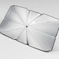 Exclusive 50% OFF | Bendable Car Windshield Sunshade Umbrella | 360° Flexible Rod for Large Screens | Nano Titanium Silver Heat Reflection & 10-Rib Alloy Frame✨