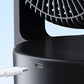 📢📢50% OFF !! ❄️Turbo Air Circulation Desk Fan | 100-Speed Stepless Adjustment & 100° Wide Oscillation | Whisper-Quiet USB Cooling Fan with LED Timer for Bedroom & Office