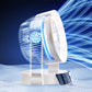 📢📢50% OFF !! ❄️Turbo Air Circulation Desk Fan | 100-Speed Stepless Adjustment & 100° Wide Oscillation | Whisper-Quiet USB Cooling Fan with LED Timer for Bedroom & Office